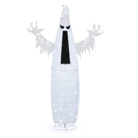 5.9ft Pop-up Ghost 160LED Lighted Outdoor Halloween Decorations (Option: As picture)