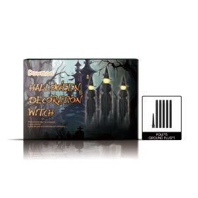 Halloween Atmosphere Props Decoration Witch Ornaments (Option: 3PC)